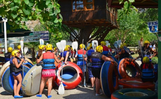 Saklıkent rafting Aktivität